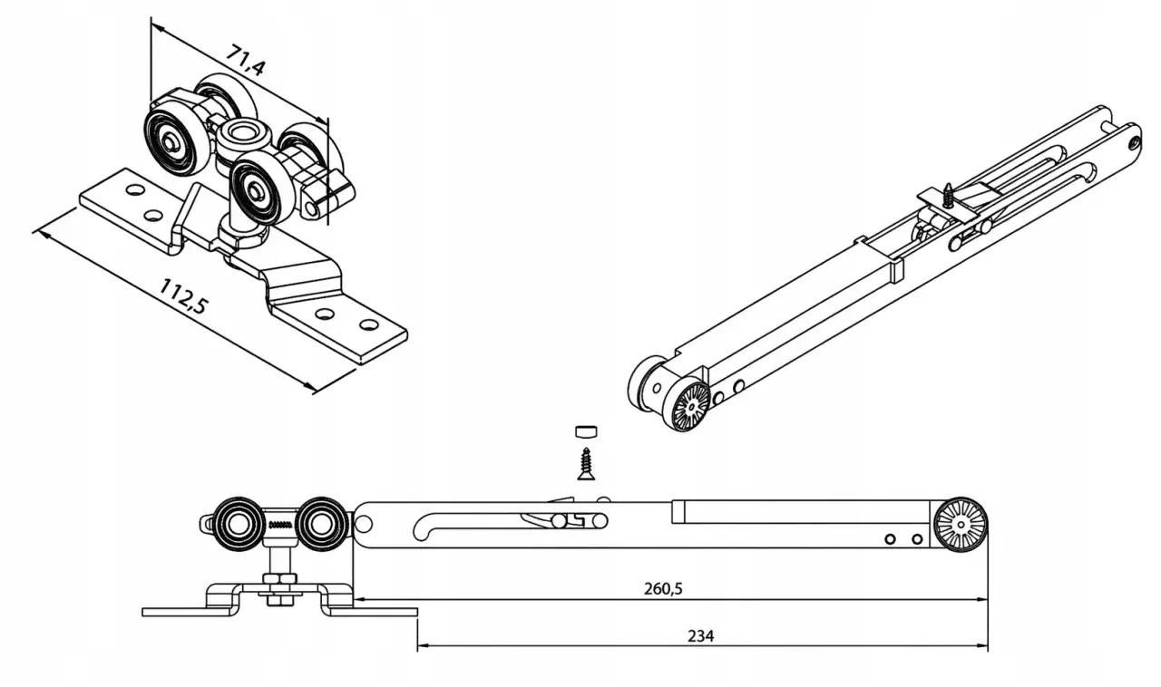 Mechanizm do drzwi przesuwnych - jak wybrać dobry system?