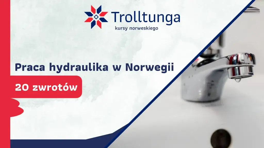 hydraulik w pracy w Norwegii