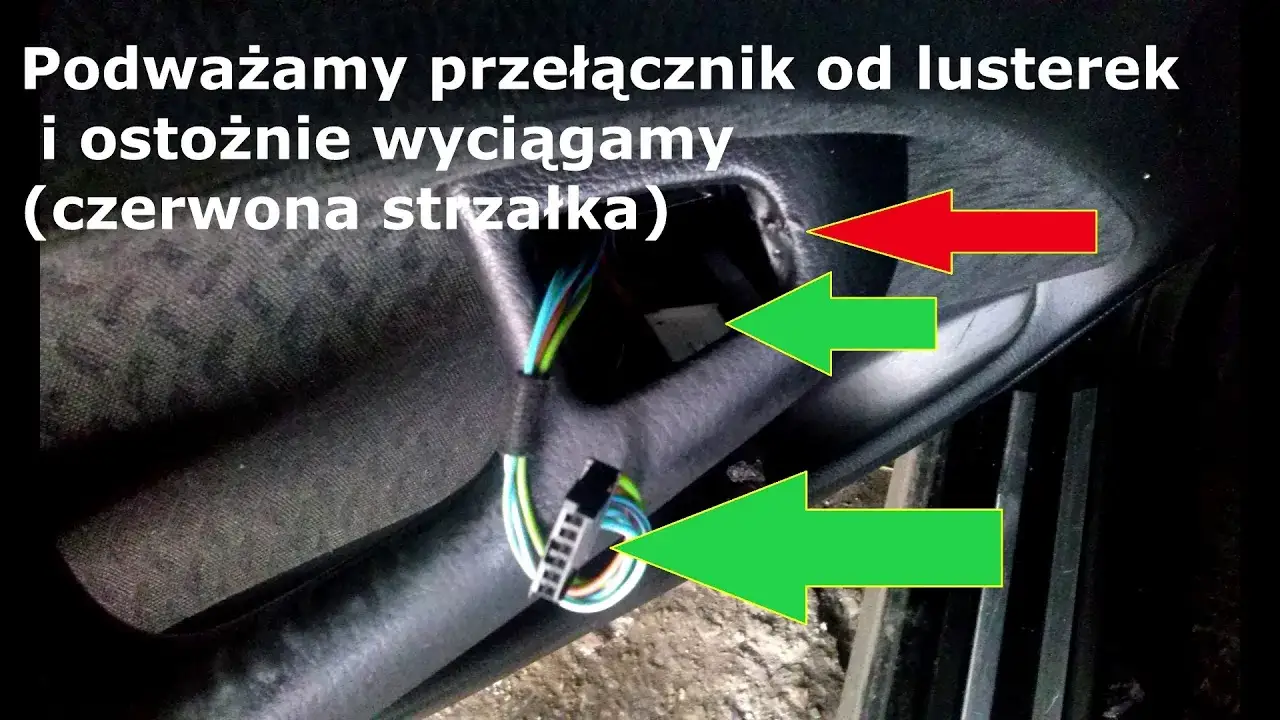 demontaż boczka drzwi BMW E46